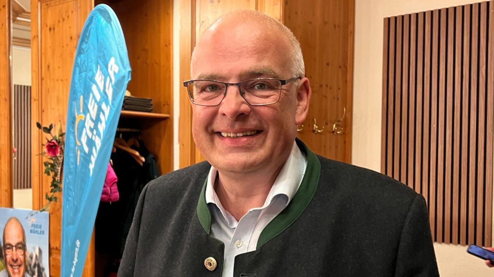 Freie Wähler-Kandidat Hanngörg Zimmermann ist neuer Forchheimer Landrat