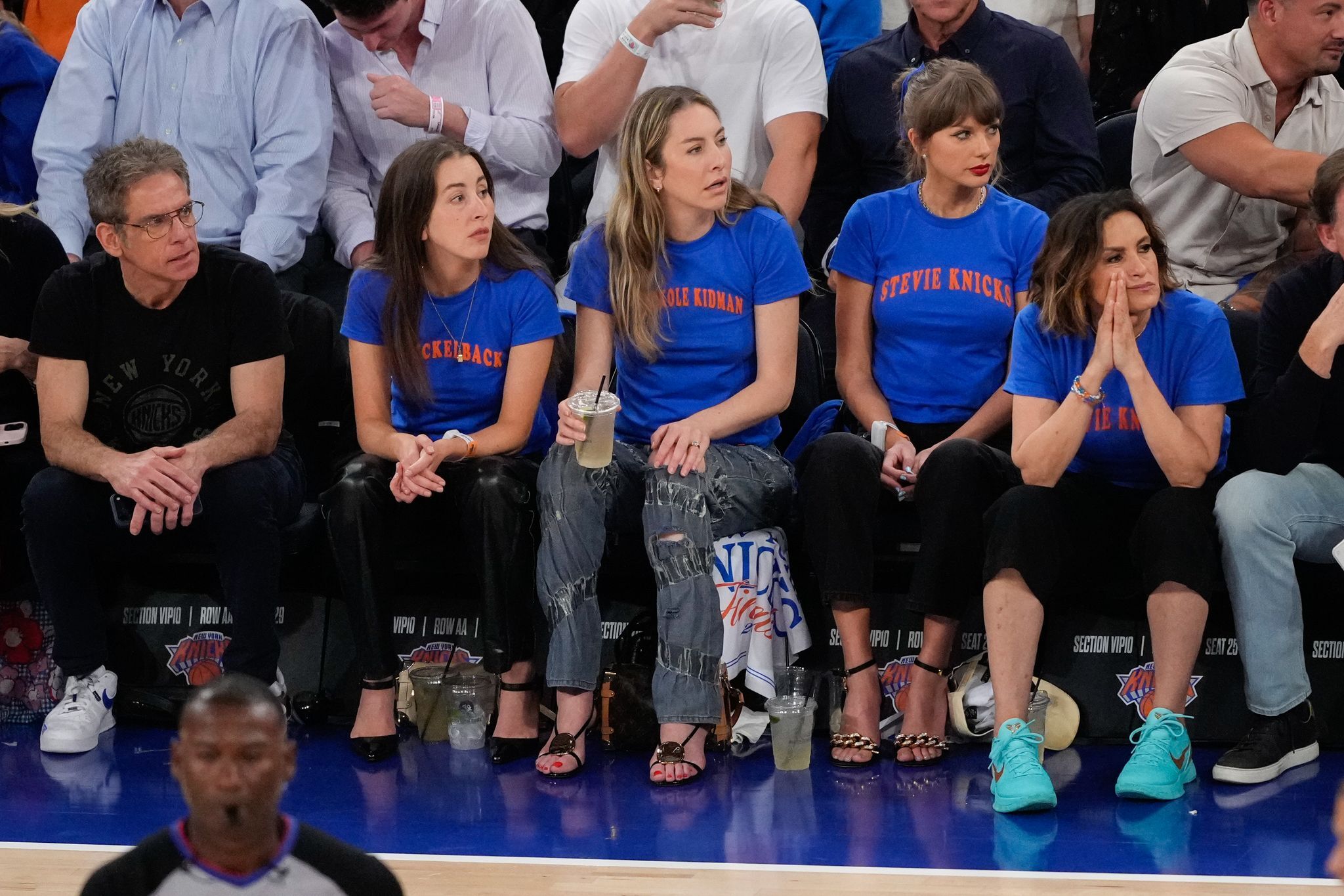 Taylor Swift feiert Knicks-Sieg mit Wortwitz auf dem T-Shirt
