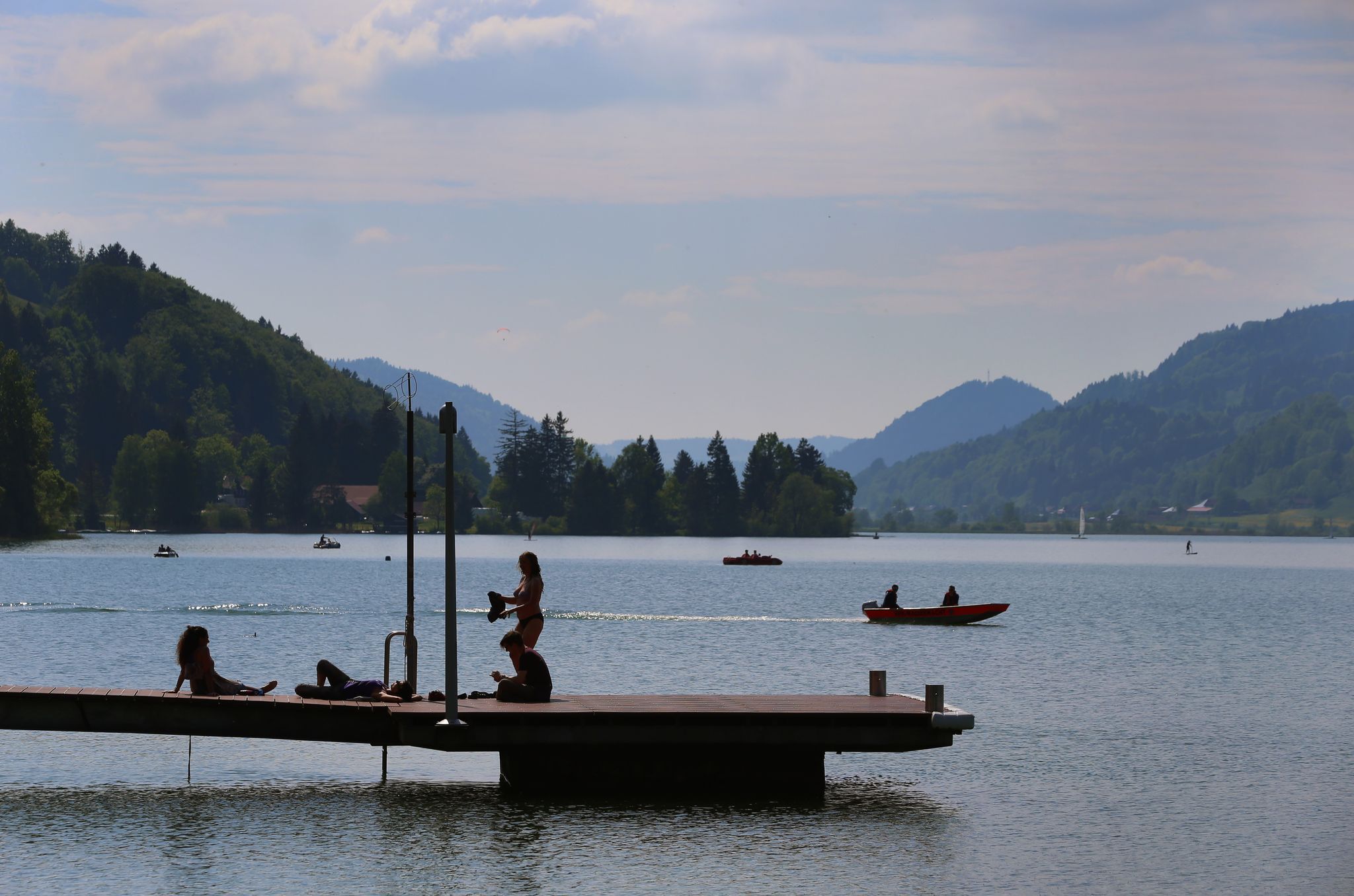 85-Jähriger stirbt beim Schwimmen im großen Alpsee