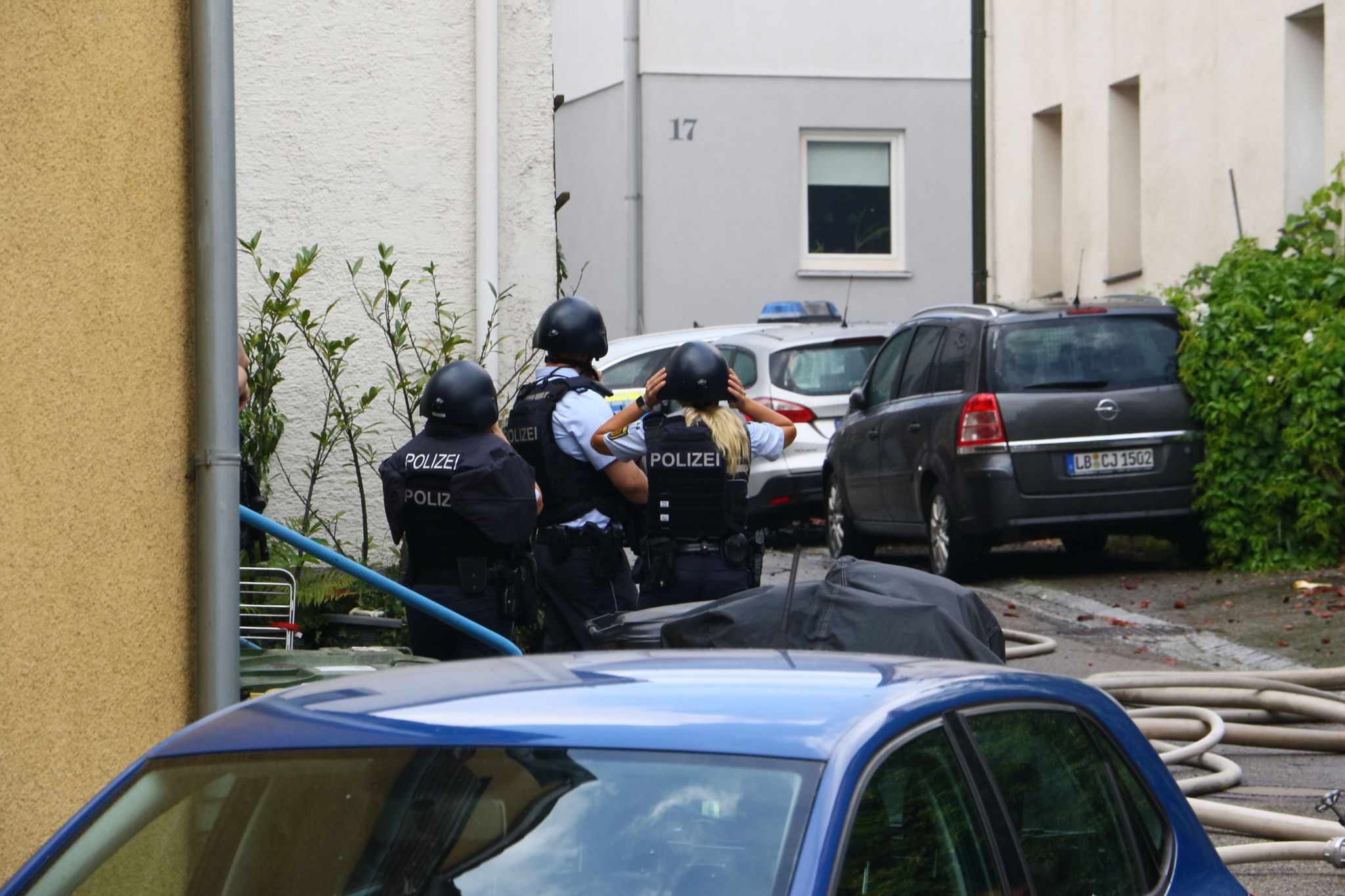 Festnahme – Drohte verärgerter Mieter mit Brandsätzen?