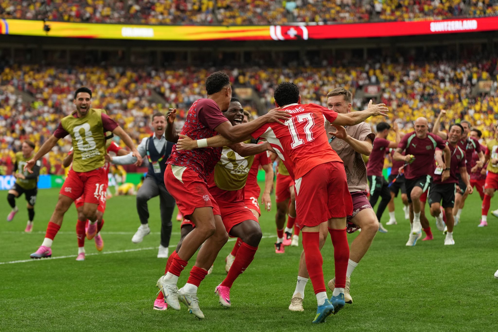 Das war die WM-Nacht: Schweiz gewinnt Elfer-Krimi