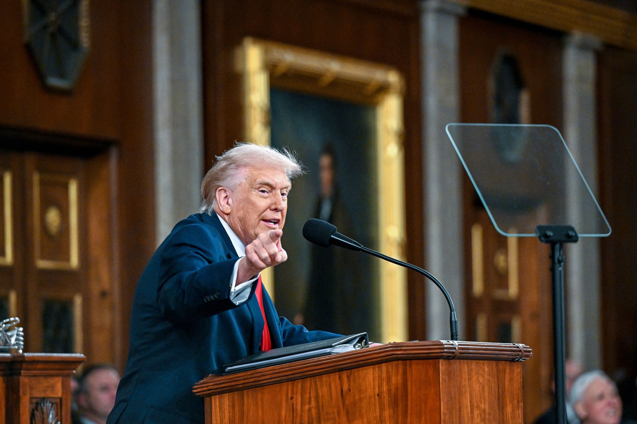 Mitarbeiter des Weißen Hauses wettete auf Trump-Reden