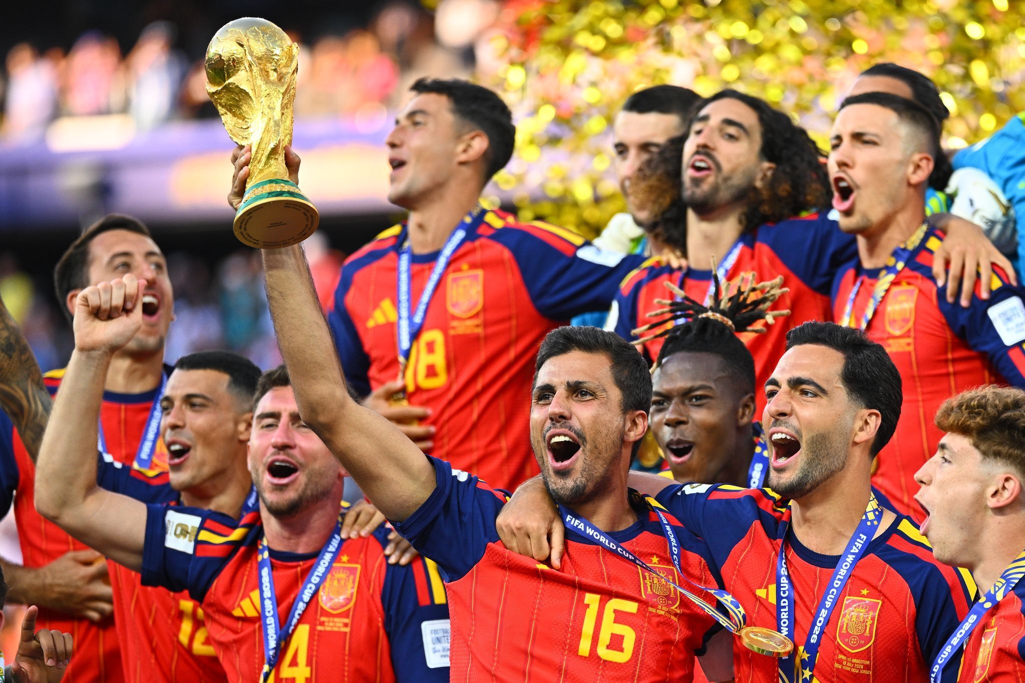 Das war die WM-Nacht: Spanien feiert Titel, Pfiffe für Trump