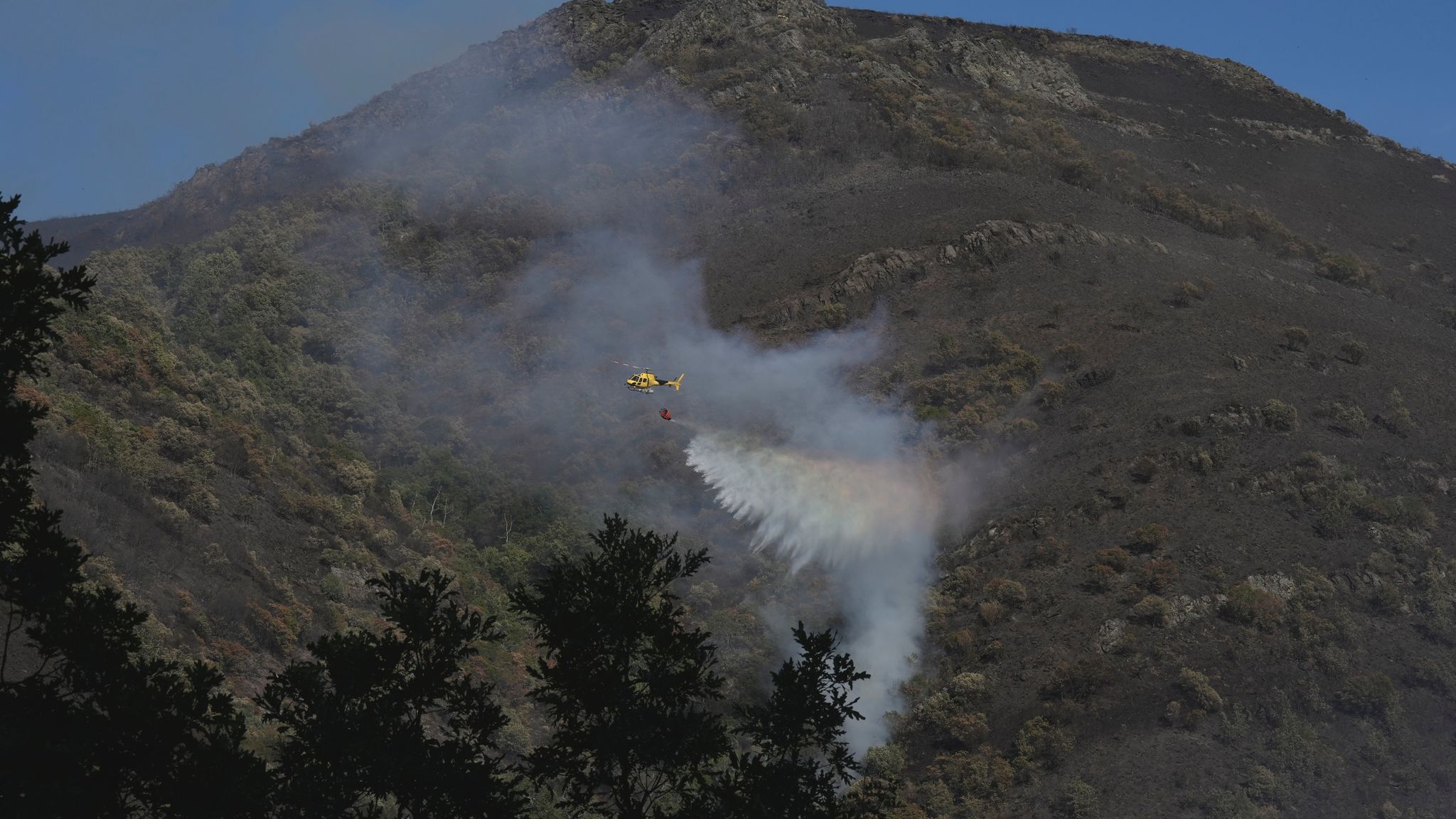 Zwei neue Waldbrände in Spanien